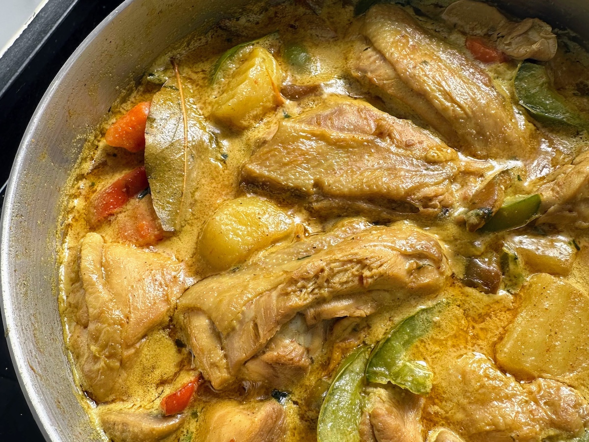 Chicken Curry in a pot