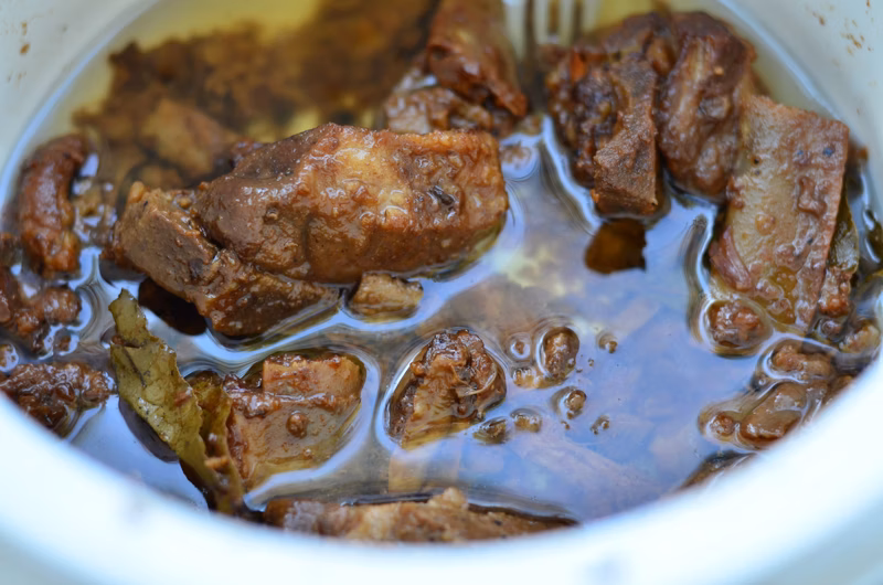 Pork spare ribs, simot sarap!
