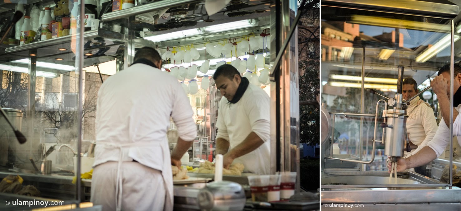 La Churrera, the amazing churros machine