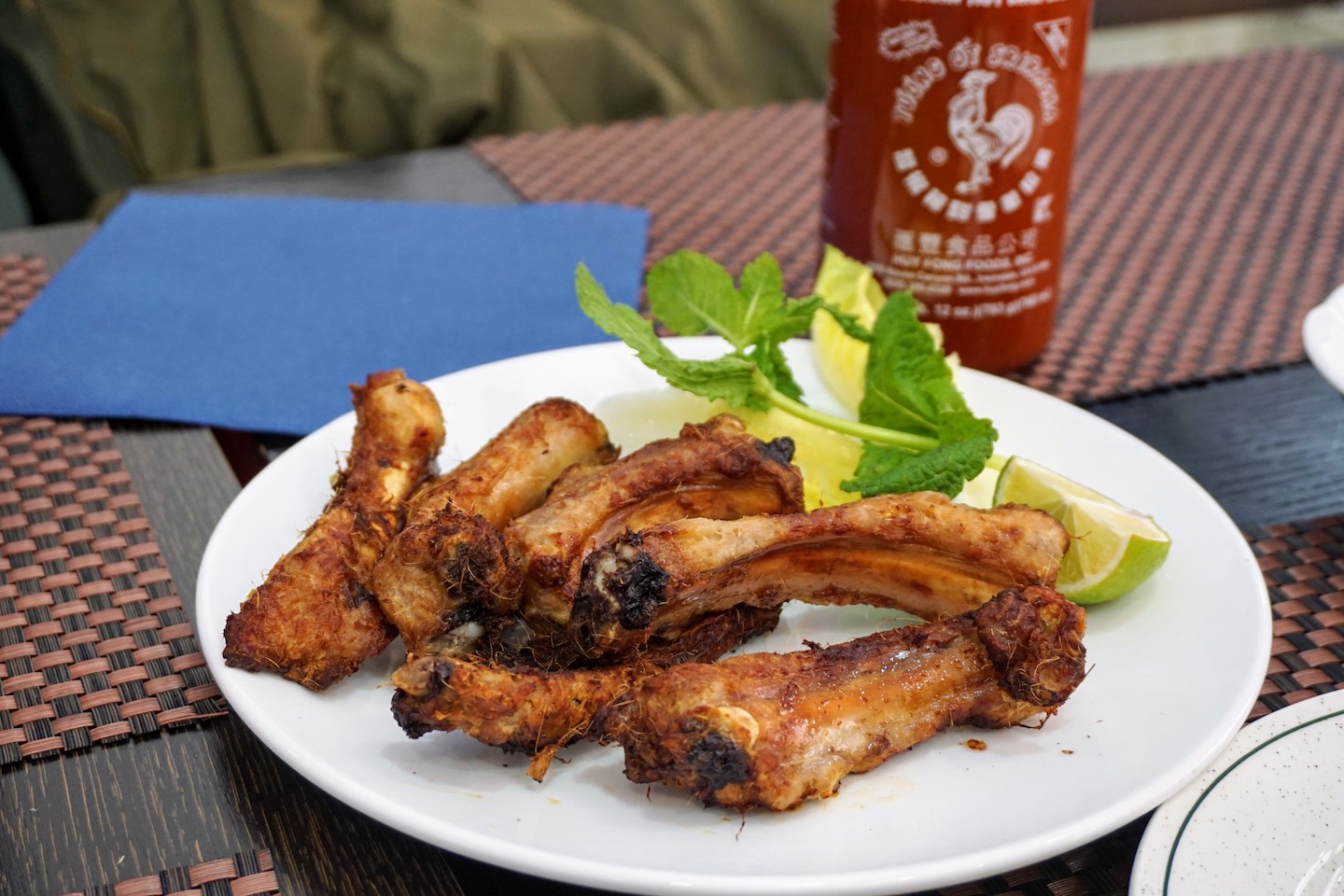 Lemongrass pork spare ribs