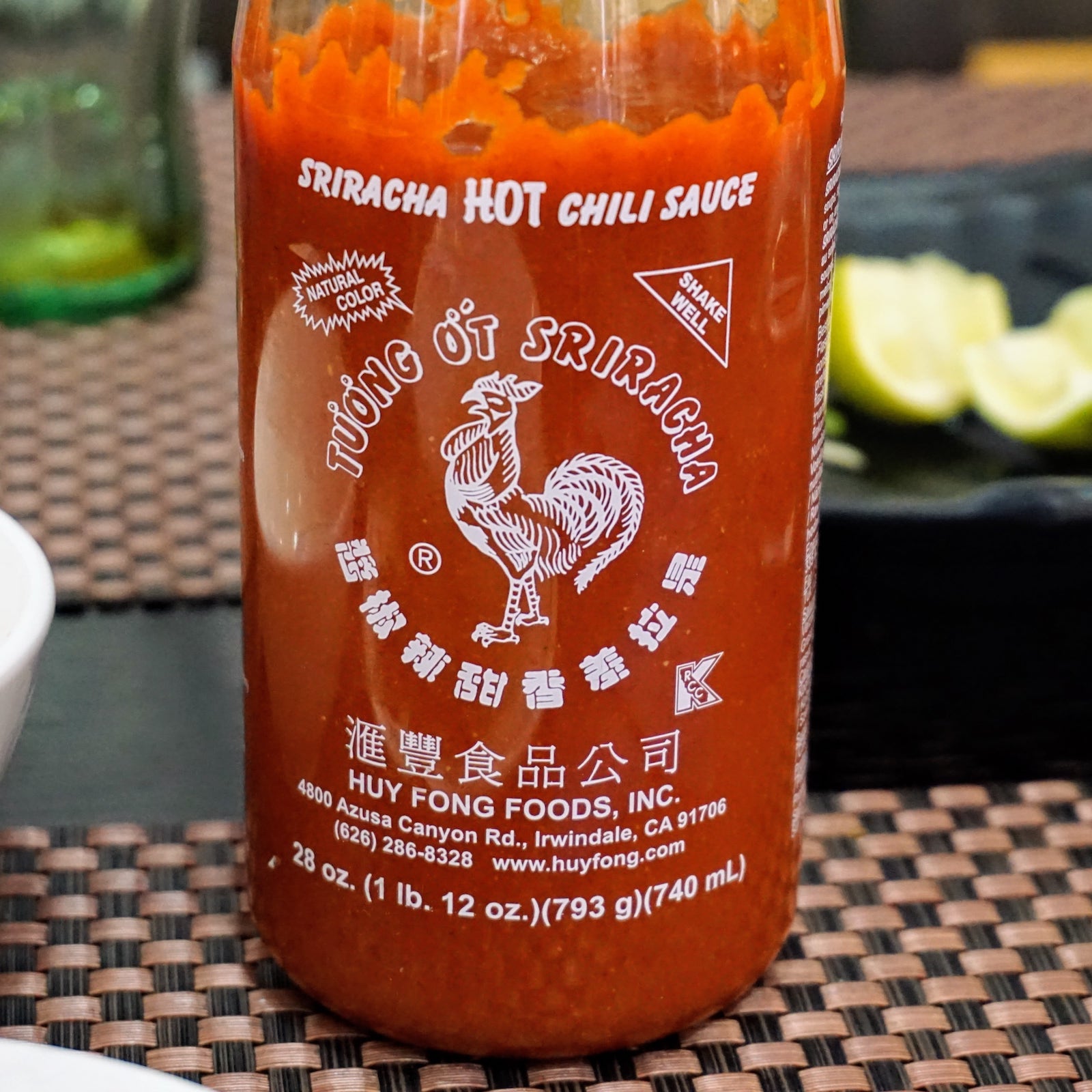 Sriracha Rooster – the real deal